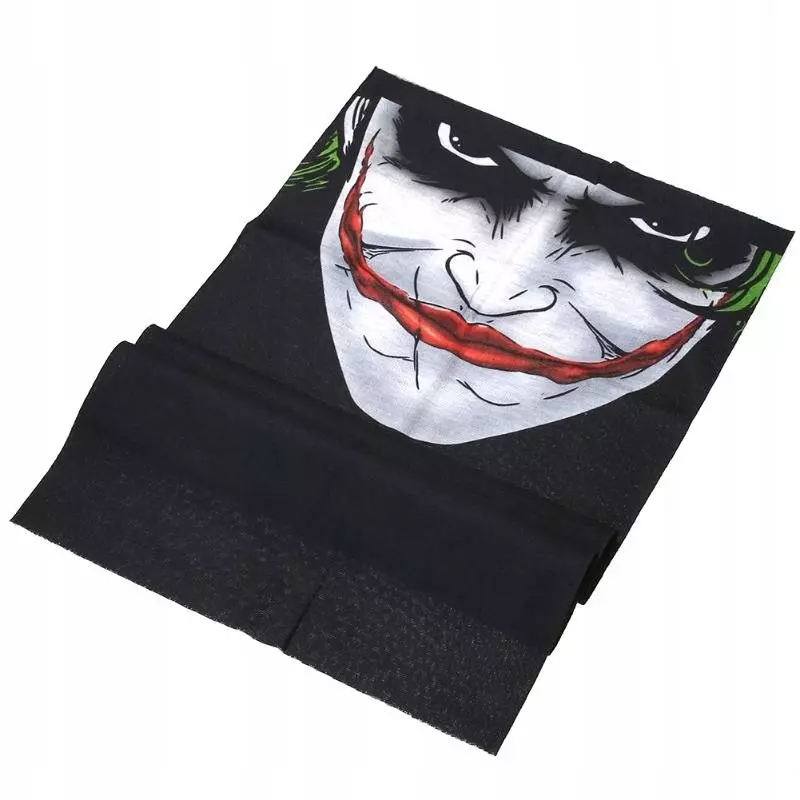 Auto si Moto - Moto - Echipamente protectie moto - Accesorii protectie moto - Masca bandana Joker, din neopren, fata trista,Gonga® Negru - Infinity.ro
