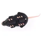 Petshop - Accesorii petshop - Jucarii animale - Jucarii interactive animale - Jucarie interactiva cu vibratii, model soarece, Gonga® Negru - Infinity.ro