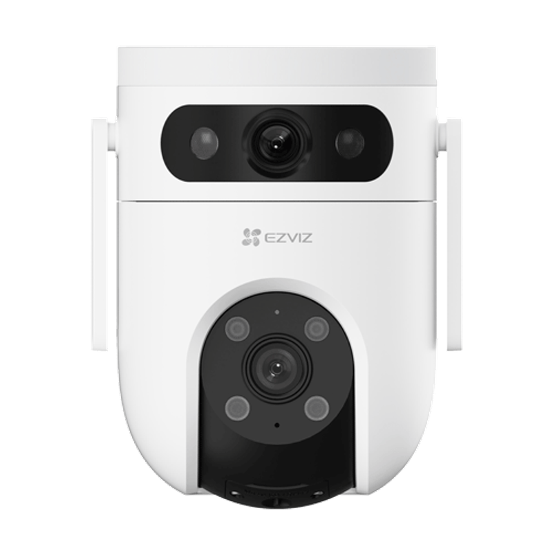 Casa si Gradina - Electrice - Smart Home - Camere de supraveghere - Camera supraveghere IP Wi-Fi Pan&amp, Dual 3K, Audio bidirectional, SDcard, distanta IR30m, color 24/7, EZVIZ H9c Dual - Infinity.ro