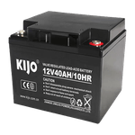 PC, gaming si accesorii - UPS-uri - Accesorii UPS-uri - Acumulator Pb-acid AGM Deep Cycle, 12V, 40Ah, conector M6 - KIJO JM12-40 - Infinity.ro