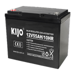 PC, gaming si accesorii - UPS-uri - Accesorii UPS-uri - Acumulator Pb-acid AGM Deep Cycle, 12V, 55Ah, conector M6 - KIJO  JM12-55 - Infinity.ro