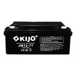 PC, gaming si accesorii - UPS-uri - Accesorii UPS-uri - Acumulator Pb-acid AGM Deep Cycle, 12V, 77Ah, conector M8 - KIJO JM12-77 - Infinity.ro