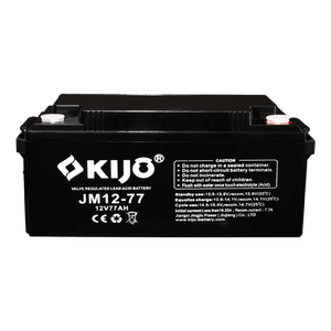 Acumulator Pb-acid AGM Deep Cycle, 12V, 77Ah, conector M8 - KIJO JM12-77