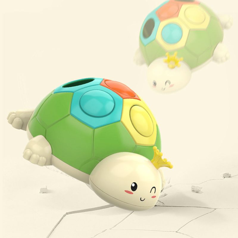 Jucarii, Copii si Bebe - Jucarii si jocuri - Jucarii & jocuri educative - Jucarii interactive - Jucarie interactiva Montessori pentru copii, Dezvoltare Motricitate fina, 18 luni, Broscuta cu buline, multicolor - Infinity.ro