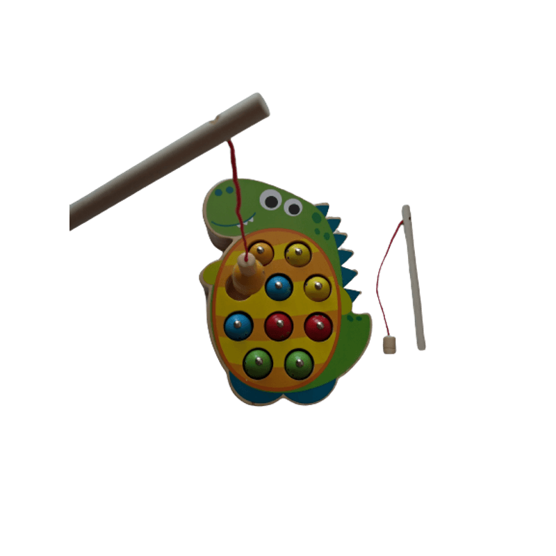 Jucarii, Copii si Bebe - Jucarii si jocuri - Jucarii & jocuri educative - Jocuri si jucarii educative - Joc de pescuit magnetic Dinozaur, Dinosaur fishing game - Infinity.ro