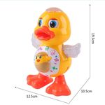 Jucarii, Copii si Bebe - Jucarii si jocuri - Jucarii bebelusi - Jucarii interactive bebelusi - Jucarie interactiva ce canta, lumineaza si danseaza, Ratusca vesela, 3 ani + - Infinity.ro