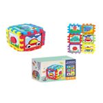 Jucarii, Copii si Bebe - Jucarii si jocuri - Jucarii & jocuri educative - Jucarii interactive - Cub creativ cu forme geometrice Puzzle, Creative geometry - Infinity.ro