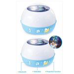 Casa si Gradina - Corpuri si surse de iluminat - Veioze si lampi - Lampi de veghe copii - Lampa de veghe cu proiector muzical, conectare bluetooth, ObyToys - Infinity.ro