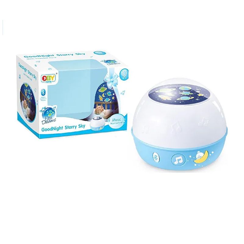 Casa si Gradina - Corpuri si surse de iluminat - Veioze si lampi - Lampi de veghe copii - Lampa de veghe cu proiector muzical, conectare bluetooth, ObyToys - Infinity.ro