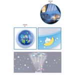 Casa si Gradina - Corpuri si surse de iluminat - Veioze si lampi - Lampi de veghe copii - Lampa de veghe cu proiector muzical, conectare bluetooth, ObyToys - Infinity.ro