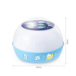 Casa si Gradina - Corpuri si surse de iluminat - Veioze si lampi - Lampi de veghe copii - Lampa de veghe cu proiector muzical, conectare bluetooth, ObyToys - Infinity.ro