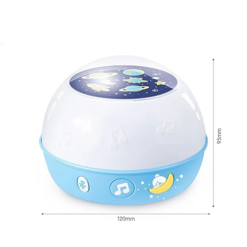 Casa si Gradina - Corpuri si surse de iluminat - Veioze si lampi - Lampi de veghe copii - Lampa de veghe cu proiector muzical, conectare bluetooth, ObyToys - Infinity.ro