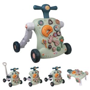 Centru activitati multiple, 5 in 1, lumini, sunete, Antemergator, Tricicleta, Masinuta,  Trotineta, Masa de activitati