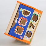 Jucarii, Copii si Bebe - Jucarii si jocuri - Jucarii & jocuri educative - Jucarii interactive - Casuta Sortatoare de Forme Geometrice si Cifre, Operatii matematice, Montessori, 3 ani +, EduJucarii - Infinity.ro