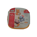 Jucarii, Copii si Bebe - Jucarii si jocuri - Jucarii bebelusi - Jucarii interactive bebelusi - Set 12 jucarii zornaitoare bebelusi, jucarii dentitie, cutie de transport in forma de maimutica,  0 luni, Edujucarii - Infinity.ro