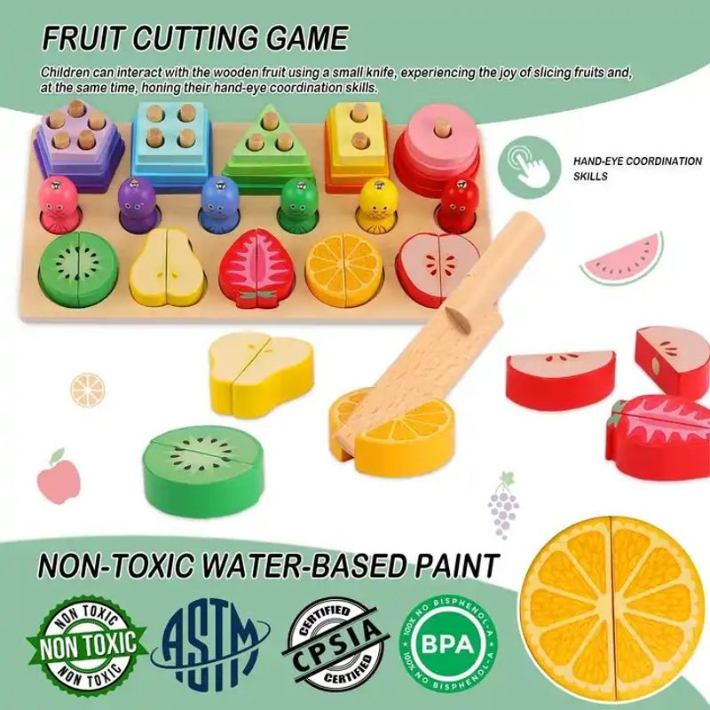 Jucarii, Copii si Bebe - Jucarii si jocuri - Jucarii & jocuri educative - Jucarii interactive - Aritmetic 3 in 1, sortator forme geometrice, joc pescuit, puzzle,Joc educativ logaritmic, Montessori, 3 ani+, Edujucarii - Infinity.ro