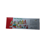 Jucarii, Copii si Bebe - Jucarii si jocuri - Jucarii & jocuri educative - Jocuri si jucarii educative - Joc  Montessori, lemn logaritmic cu cerculete  pt cantitate, numere, semne matematice,  Fruit Matching, 78 piese - Infinity.ro