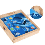 Jucarii, Copii si Bebe - Jucarii si jocuri - Jucarii & jocuri educative - Jocuri si jucarii educative - Joc puzzle Elimina Virusul, 3 grade de dificultate, 60 de planse, pentru minte, Puzzle Montessori educativ pentru copii - Infinity.ro