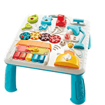 Jucarii, Copii si Bebe - Jucarii si jocuri - Jucarii bebelusi - Jucarii interactive bebelusi - Masuta Interactiva Muzicala cu lumini si sunete, Panou Detasabil, Lampa Intermitenta cu Sunet, Volum Reglabil, 12 luni+ - Infinity.ro