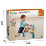 Jucarii, Copii si Bebe - Jucarii si jocuri - Jucarii bebelusi - Jucarii interactive bebelusi - Masuta Interactiva Muzicala cu lumini si sunete, Panou Detasabil, Lampa Intermitenta cu Sunet, Volum Reglabil, 12 luni+ - Infinity.ro