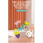 Jucarii, Copii si Bebe - Jucarii si jocuri - Jucarii bebelusi - Jucarii interactive bebelusi - Set 12 piese jucarii zornaitoare bebelusi, jucarii pentru dentitie, cutie de transport in forma de iepuras,  0 luni, - Infinity.ro