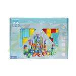 Jucarii, Copii si Bebe - Jucarii si jocuri - Jucarii & jocuri educative - Jocuri si jucarii educative - Set 100 cuburi lemn  - Trafic urban - Beilaluna Urban Traffic, 100 piese - Infinity.ro