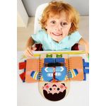 Jucarii, Copii si Bebe - Jucarii si jocuri - Jucarii & jocuri educative - Jucarii interactive - Tabla educationala abilitati practice, lemn,  Educatie Montessori, portabila, Jucarie Senzoriala, 3 ani+,  Edujucarii - Infinity.ro