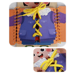 Jucarii, Copii si Bebe - Jucarii si jocuri - Jucarii & jocuri educative - Jucarii interactive - Tabla educationala abilitati practice, lemn,  Educatie Montessori, portabila, Jucarie Senzoriala, 3 ani+,  Edujucarii - Infinity.ro