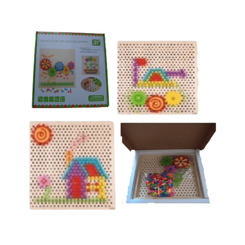 Jucarii, Copii si Bebe - Jucarii si jocuri - Jucarii & jocuri educative - Jocuri si jucarii educative - Joc creativ puzzle mozaic, EduJucarii - Infinity.ro