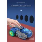 Jucarii, Copii si Bebe - Jucarii si jocuri - Jucarii & jocuri educative - Jucarii interactive - Jucarie 2 in 1, dinozaur rotativ transformabil  pe baza de inertie in masina, albastru, 3 ani +, Edujucarii - Copie - Infinity.ro