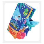 Carti si Birotica - Carti - Carti pentru copii - Carti pentru bebelusi - Set 4 carti senzoriale fosnitoare, bebelusi, animalute colorate, Dinosaur world, Happy farm, Land Animals,Marine Animals - Infinity.ro