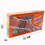 Jucarii, Copii si Bebe - Jucarii si jocuri - Jucarii & jocuri educative - Seturi de artizanat - Set de creatie pentru 30 bratari din margele colorate, cu 10 cutii de margele si accesorii, Multicolor, 8 ani + - Infinity.ro