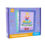 Jucarii, Copii si Bebe - Jucarii si jocuri - Jucarii & jocuri educative - Jocuri si jucarii educative - Joc Creativ si educativ pentru copii, Broderie pe Fusta Printesei blonde, 5 ani+, Edujucarii - Infinity.ro