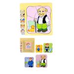 Jucarii, Copii si Bebe - Jucarii si jocuri - Jocuri si puzzle - Puzzle - Puzzle cu 4 Straturi, Invatati Despre Varstele Omului in Mod Interactiv, 3 ani+, Bunicul, Edujucarii - Infinity.ro