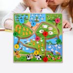 Jucarii, Copii si Bebe - Jucarii si jocuri - Jocuri si puzzle - Puzzle - Puzzle Lemn Labirint in format 3D, Montessori, Multimi si numere, Edujucarii, 3 ani+ - Infinity.ro