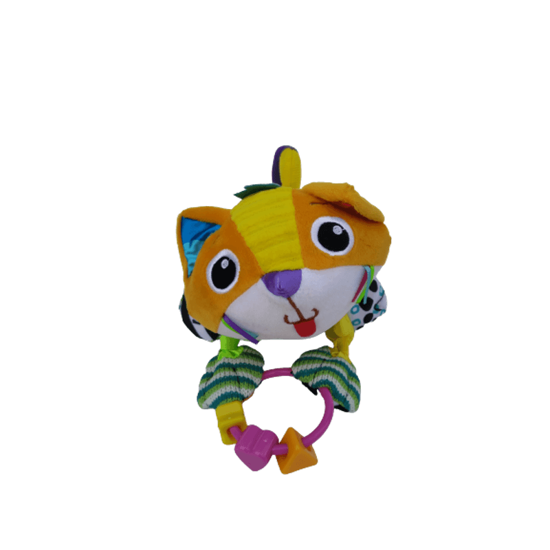 Jucarii, Copii si Bebe - Jucarii si jocuri - Jucarii bebelusi - Jucarii interactive bebelusi - Jucarie pentru bebelusi, invatare timpurie, dezvoltare senzoriala, dentitie fara BPA, 0 luni, multicolor, Pisicuta - Infinity.ro