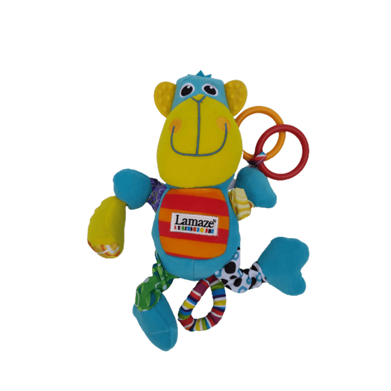 Jucarii, Copii si Bebe - Jucarii si jocuri - Jucarii bebelusi - Jucarii interactive bebelusi - Jucarie pentru bebelusi, invatare timpurie, dezvoltare senzoriala, dentitie fara BPA, 0 luni, multicolor, Gorila - Infinity.ro