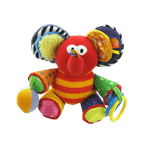 Jucarii, Copii si Bebe - Jucarii si jocuri - Jucarii bebelusi - Jucarii interactive bebelusi - Jucarie pentru bebelusi, invatare timpurie, dezvoltare senzoriala, dentitie fara BPA, 0 luni, multicolor, Elefantel - Infinity.ro