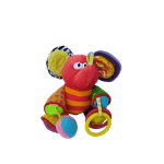 Jucarii, Copii si Bebe - Jucarii si jocuri - Jucarii bebelusi - Jucarii interactive bebelusi - Jucarie pentru bebelusi, invatare timpurie, dezvoltare senzoriala, dentitie fara BPA, 0 luni, multicolor, Elefantel - Infinity.ro