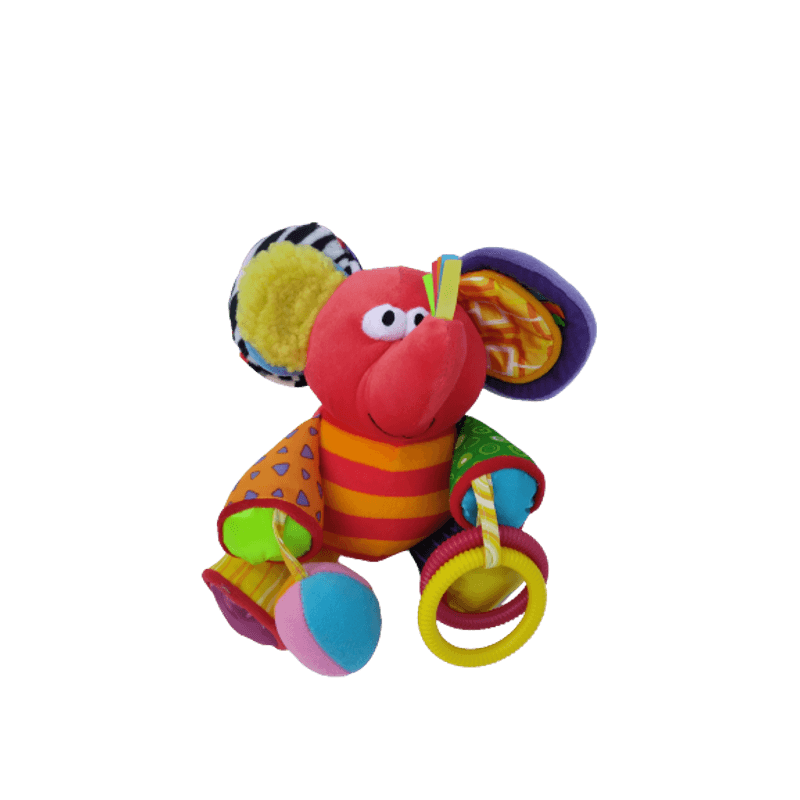 Jucarii, Copii si Bebe - Jucarii si jocuri - Jucarii bebelusi - Jucarii interactive bebelusi - Jucarie pentru bebelusi, invatare timpurie, dezvoltare senzoriala, dentitie fara BPA, 0 luni, multicolor, Elefantel - Infinity.ro