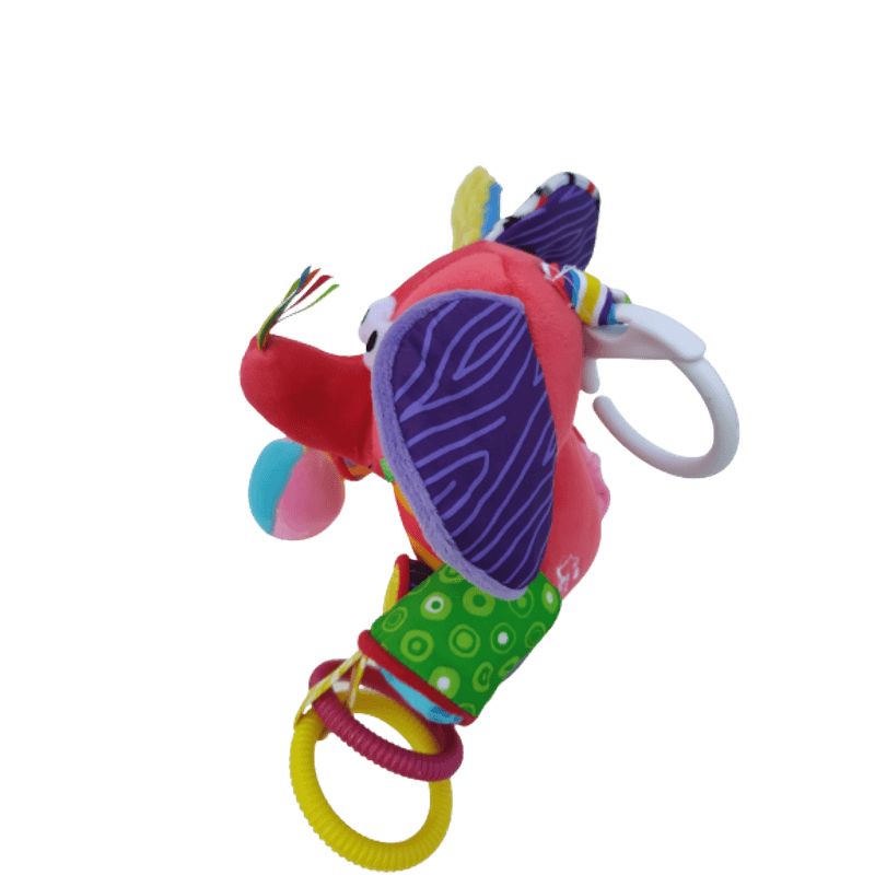 Jucarii, Copii si Bebe - Jucarii si jocuri - Jucarii bebelusi - Jucarii interactive bebelusi - Jucarie pentru bebelusi, invatare timpurie, dezvoltare senzoriala, dentitie fara BPA, 0 luni, multicolor, Elefantel - Infinity.ro