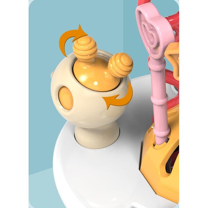 Jucarii, Copii si Bebe - Jucarii si jocuri - Jucarii bebelusi - Jucarii interactive bebelusi - Jucarie educationala invatare timpurie pentru bebelusi, dezvoltare senzoriala, dentitie fara BPA, caprioara, Edujucarii - Infinity.ro