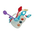 Jucarii, Copii si Bebe - Jucarii si jocuri - Jucarii bebelusi - Jucarii interactive bebelusi - Jucarie educationala invatare timpurie bebelusi, dezvoltare senzoriala, dentitie fara BPA, biberon albastru, Edujucarii - Infinity.ro