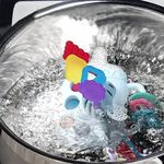 Jucarii, Copii si Bebe - Jucarii si jocuri - Jucarii bebelusi - Jucarii interactive bebelusi - Jucarie educationala invatare timpurie bebelusi, dezvoltare senzoriala, dentitie fara BPA, biberon albastru, Edujucarii - Infinity.ro