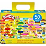 Jucarii, Copii si Bebe - Jucarii si jocuri - Jucarii & jocuri educative - Jucarii interactive - Set plastelina Play-Doh, 50 cutii, 28 grame fiecare, 23 culori, non-toxic, multicolor - Infinity.ro