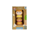 Jucarii, Copii si Bebe - Jucarii si jocuri - Jucarii & jocuri educative - Jucarii interactive - Set Educativ si Interactiv, Turn de Stivuit, Vulpe, 6 Piese, + 12 Luni - Infinity.ro