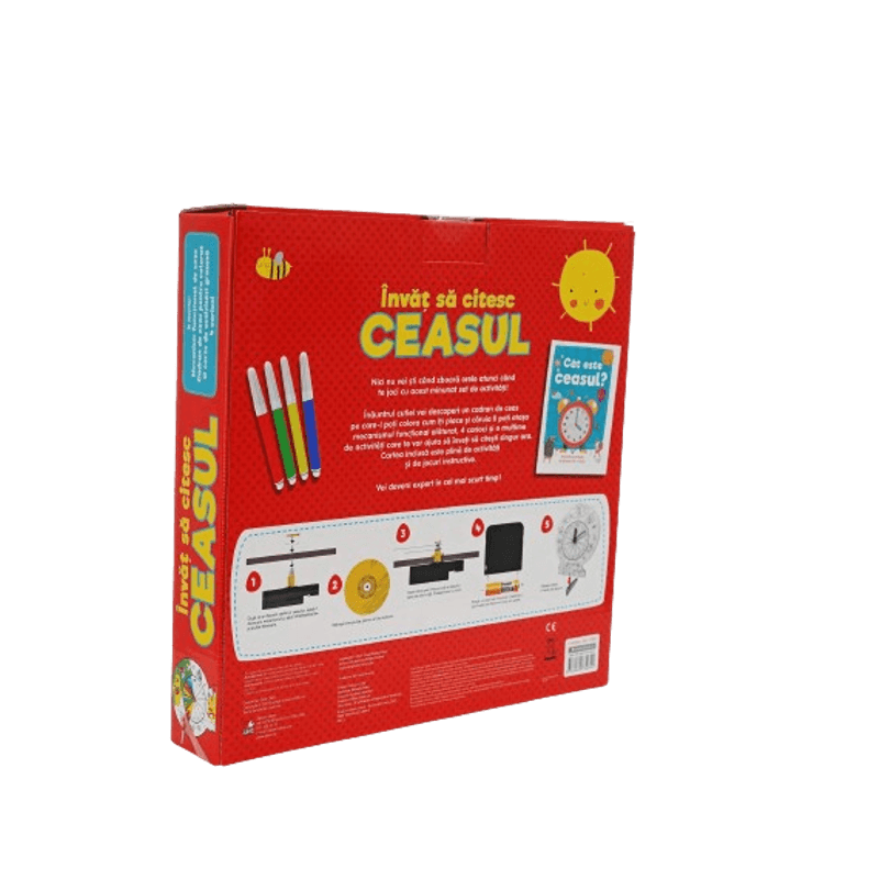 Carti si Birotica - Carti - Carti pentru copii - Activitati extracurriculare - Invat sa citesc ceasul - Infinity.ro
