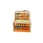 Jucarii, Copii si Bebe - Jucarii si jocuri - Jucarii & jocuri educative - Jucarii interactive - Centru de activitati 5 in 1, Camion din lemn, Montessori, 3 ani, multicolor, 3 ani+, Edujucarii - Infinity.ro