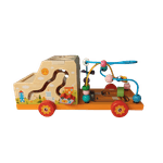 Jucarii, Copii si Bebe - Jucarii si jocuri - Jucarii & jocuri educative - Jucarii interactive - Centru de activitati 5 in 1, Camion din lemn, Montessori, 3 ani, multicolor, 3 ani+, Edujucarii - Infinity.ro