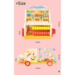 Jucarii, Copii si Bebe - Jucarii si jocuri - Jucarii & jocuri educative - Jucarii interactive - Centru de activitati 5 in 1, Camion din lemn, Montessori, 3 ani, multicolor, 3 ani+, Edujucarii - Infinity.ro